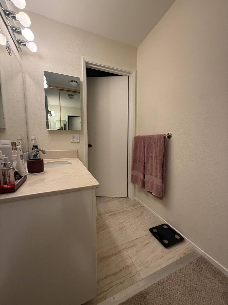Bathroom after BelaClean reset